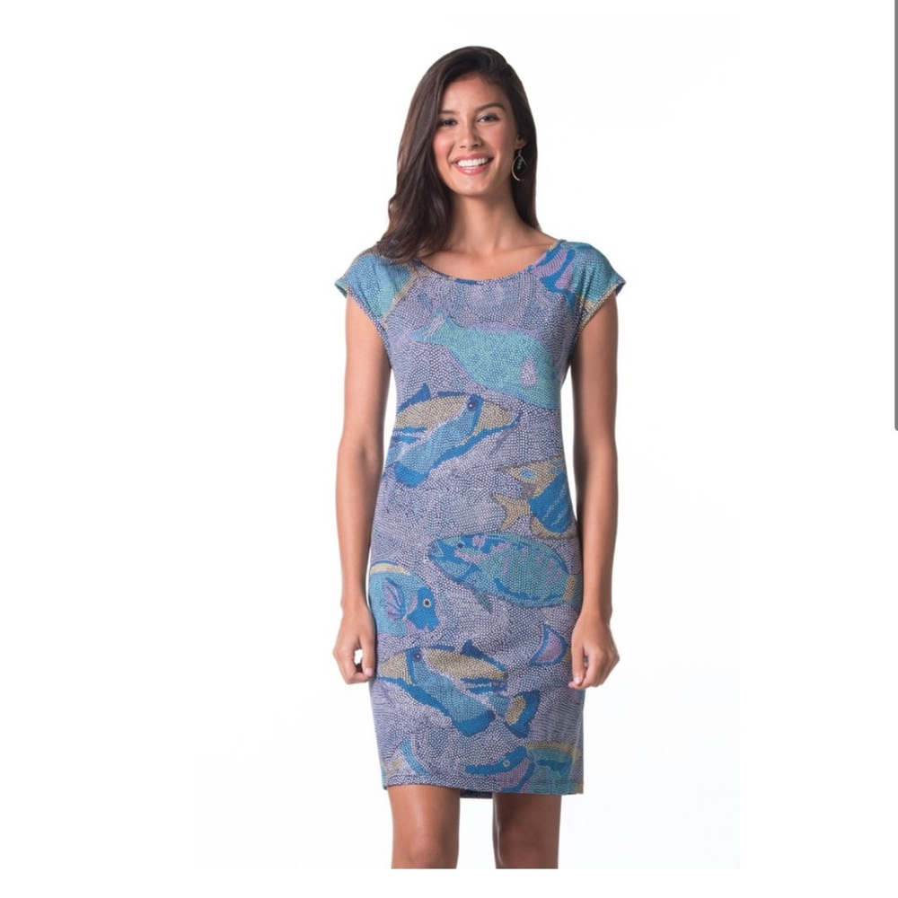 Tori Richard Tiny Bubbles Sophie dress. Sz M